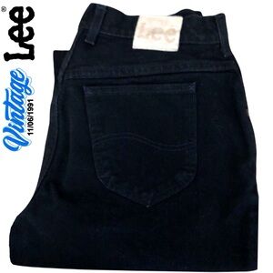 NEW Lee Women’s Vintage 90s Black High Rise Bootcut Jeans Size 14